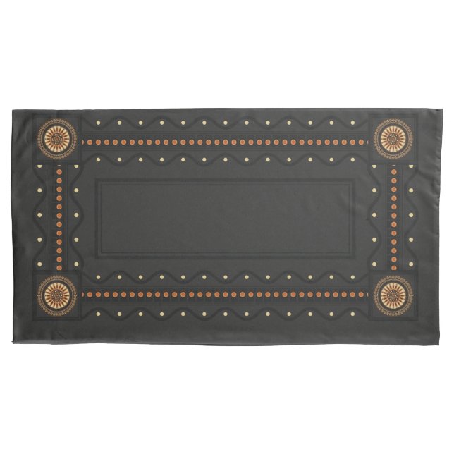 Housse D'oreillers Bouchero étrusque "Portail de rêve" Standard (devant)