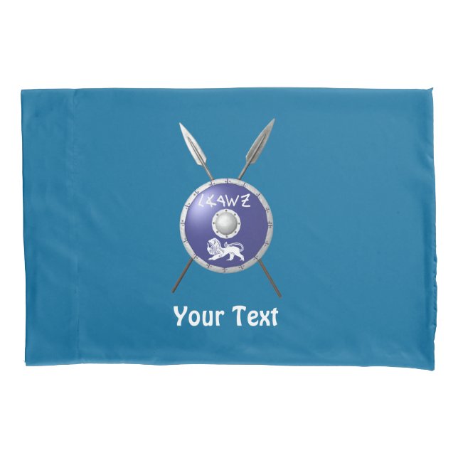 Housse D'oreillers Bouclier Maccabee Et Paroles (devant)