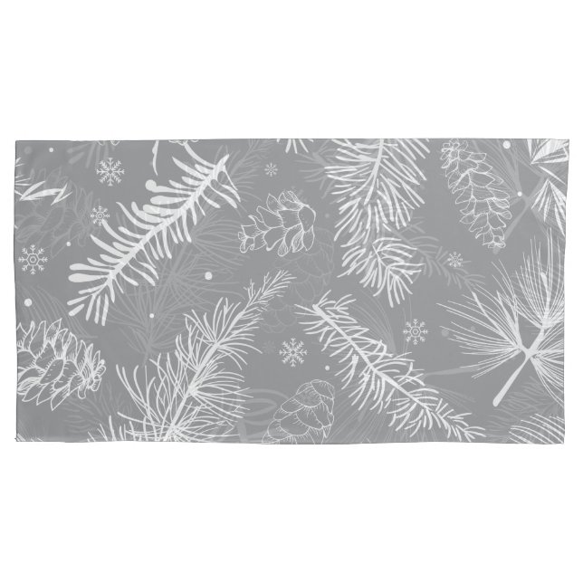 Housse D'oreillers Branches et pin 4 (devant)