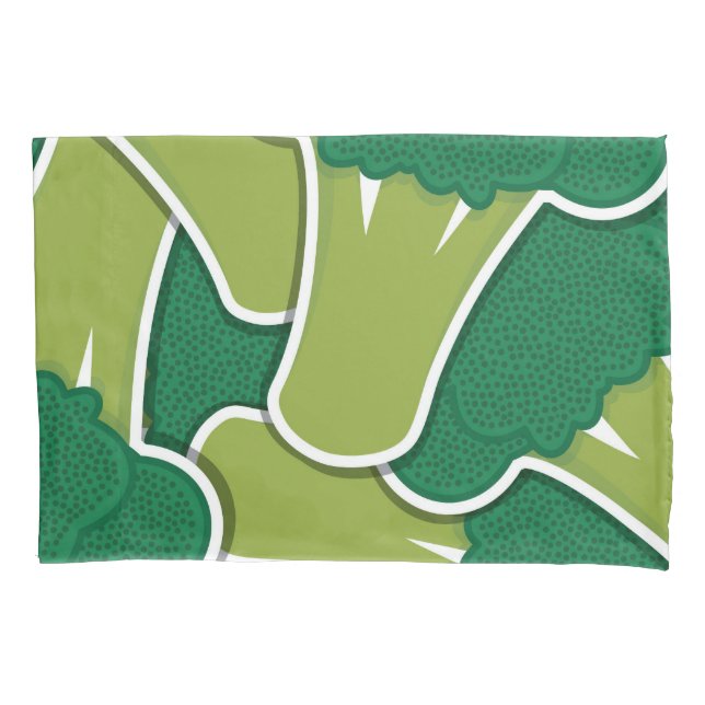 Housse D'oreillers Brocoli (devant)