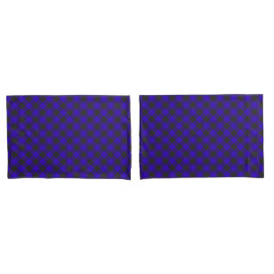 Housse D'oreillers Buffalo Plaid Royal Blue Check