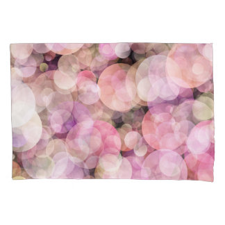 Housse D'oreillers Bulles Jaunes Pâles : Décor Élégant