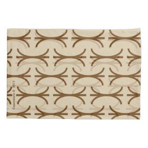 Housse D'oreillers Caisse Brown de coussin de fusion