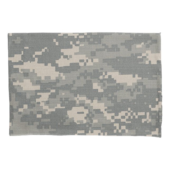 Housse D'oreillers Caisse de coussin de camouflage d'ACU Digital Camo (devant)