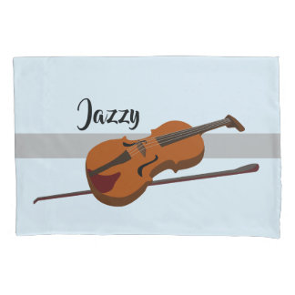 Housse D'oreillers caisse de coussin de conception de violon
