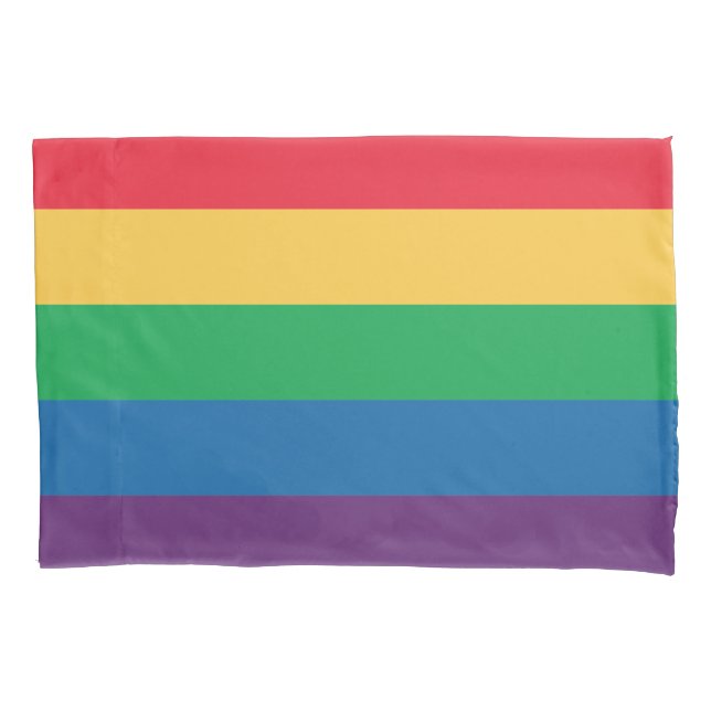 Housse D'oreillers Caisse de coussin de fierté de drapeau (devant)