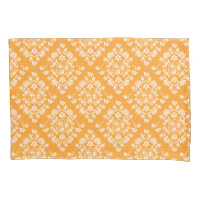 Caisse florale jaune et blanche de coussin de
