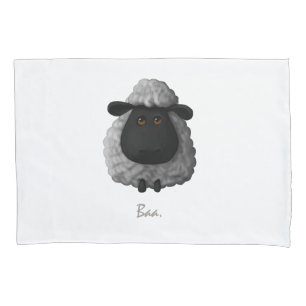 Housse D'oreillers Caisse mignonne de coussin de moutons