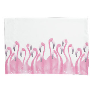 Housse D'oreillers Caisse rose de coussin de Flamant rose
