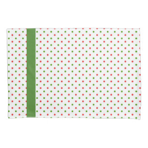Housse D'oreillers Caisse rouge et verte de coussin de Noël de point