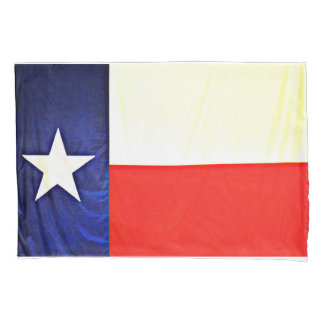 Housse D'oreillers Caisse standard de coussin de drapeau du Texas
