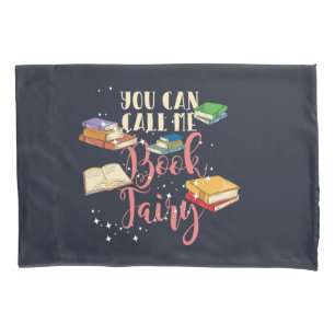 Housse D'oreillers Call Me Book Fairy Avid Reader