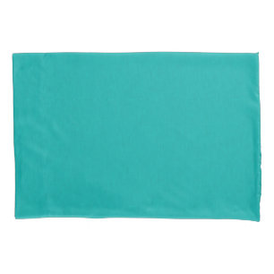 Housse D'oreillers Calme & simple Fond texturé turquoise