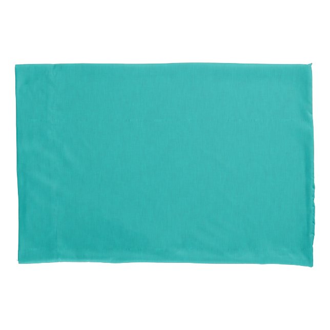 Housse D'oreillers Calme & simple Fond texturé turquoise (devant-gauche)