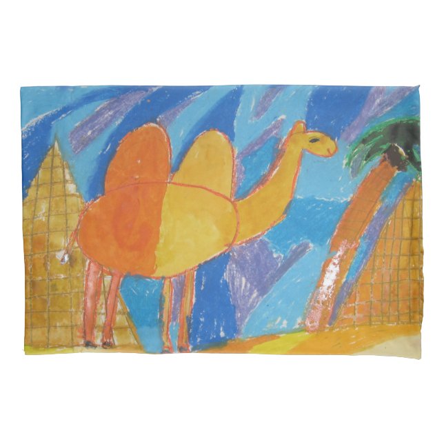 Housse D'oreillers Camel Art by Kids (devant)