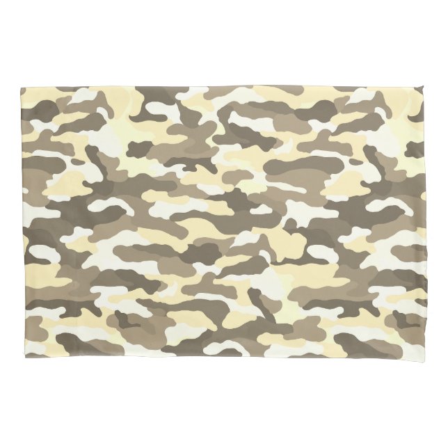Housse D'oreillers Camouflage du désert (devant-gauche)
