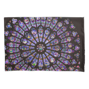 Housse D'oreillers Cathédrale Notre-Dame de Paris Rose