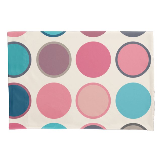 Housse D'oreillers Cercles de l'Horizon 3 (devant)