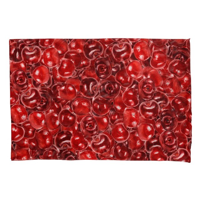 Housse D'oreillers Cerises sucrées (devant-gauche)