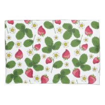 Champs de fraises en blanc