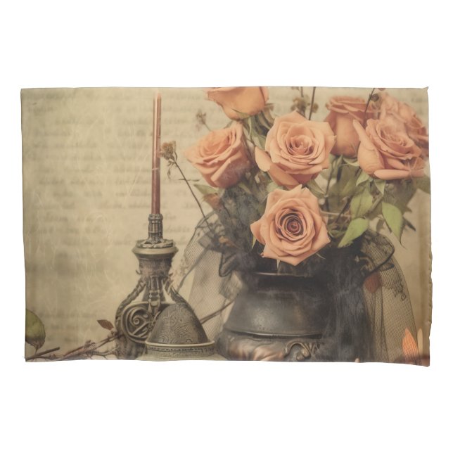 Housse D'oreillers Chariot Halloween vintage (4) (devant-gauche)