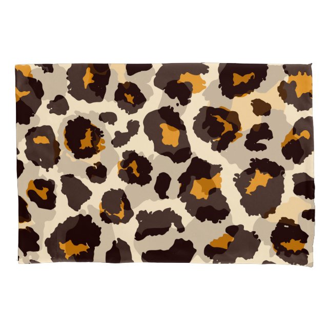 Housse D'oreillers Cheetah Skin, Texture Poster de animal. (devant)