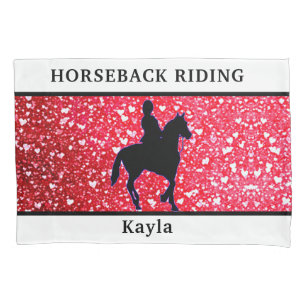 Housse D'oreillers Cheval fille