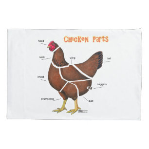 Housse D'oreillers Chicken