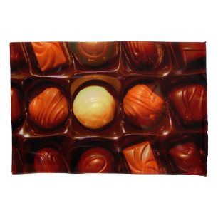 HOUSSE D'OREILLERS CHOCOLATS ASSORTIS