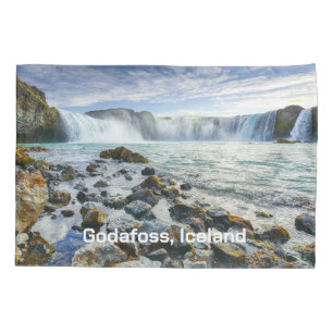 Housse D'oreillers Chutes de Godafoss, Islande