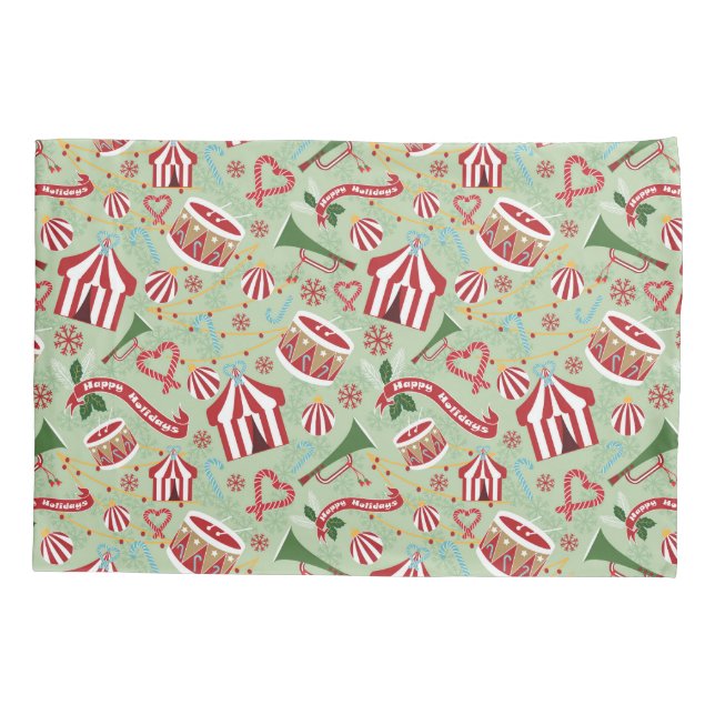 Housse D'oreillers Cirque de Noël (Dos)