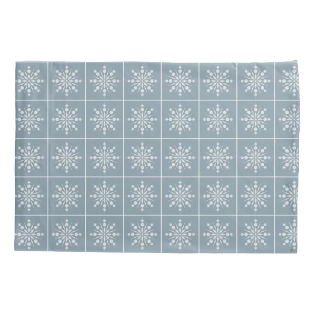 Housse D'oreillers Citernes de Snowflakes (Dos)