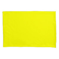 Citron jaune standard taille Coussin Coque paire