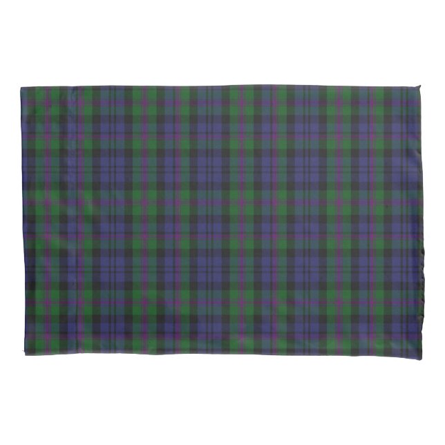 Housse D'oreillers Clan Baird Tartan Plaid (devant-gauche)