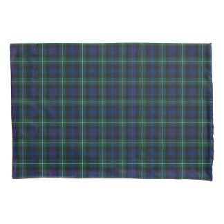 Housse D'oreillers Clan Mackenzie bleu et vert écossais plaid