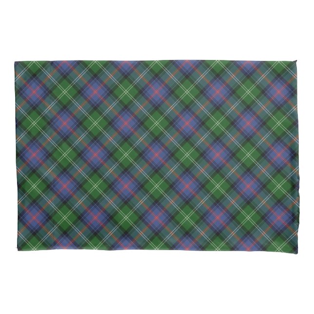 Housse D'oreillers Clan Sutherland Tartan (devant)