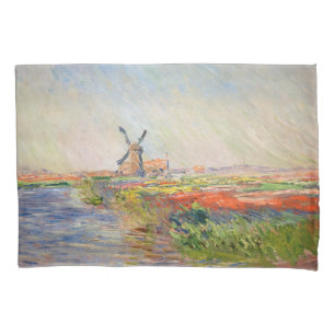 Housse D'oreillers Claude Monet - Champ de Tulipes en Hollande