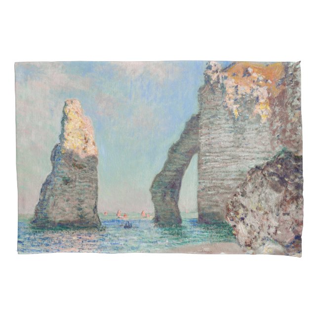 Housse D'oreillers Claude Monet - Falaises à Etretat (devant)