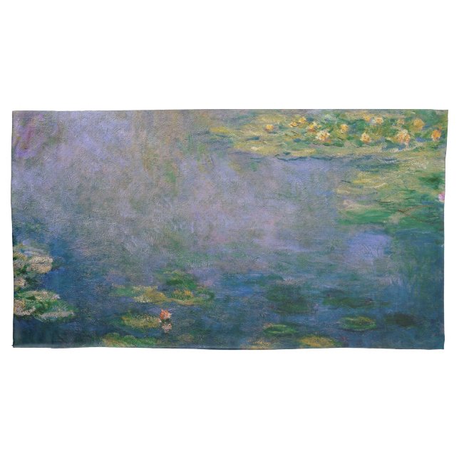 Housse D'oreillers Claude Monet - Lys d'eau (devant)