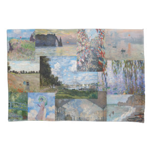 Housse D'oreillers Claude Monet - Patchwork de chefs-d'oeuvre