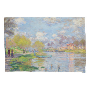 Housse D'oreillers Claude Monet - Printemps de la Seine