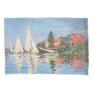 Housse D'oreillers Claude Monet - Régates à Argenteuil