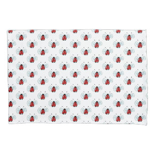 Housse D'oreillers Coccinelle