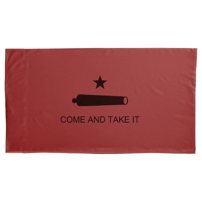 Housse D'oreillers Come & Take It ! Flag de Texas State (devant-gauche)