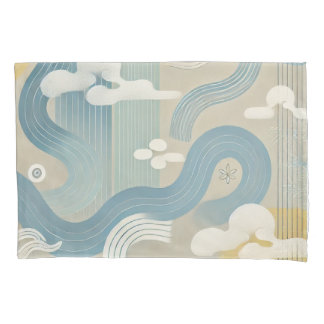 Housse D'oreillers Conception de Duvet Extrême-Orient