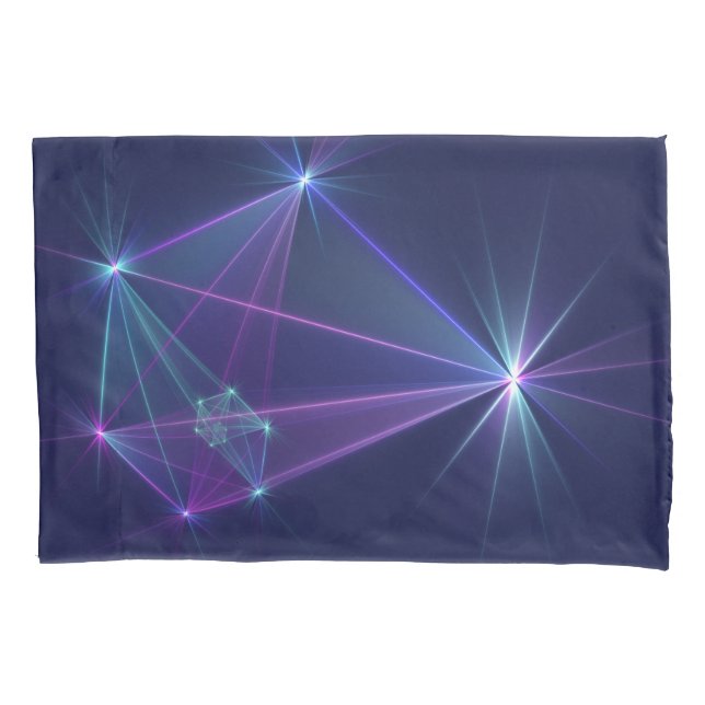 Housse D'oreillers Constellation, Abstract Fantasy Fractal Art (devant)