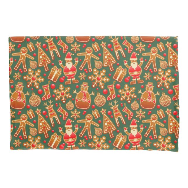 Housse D'oreillers Cookie de Christmas (devant)