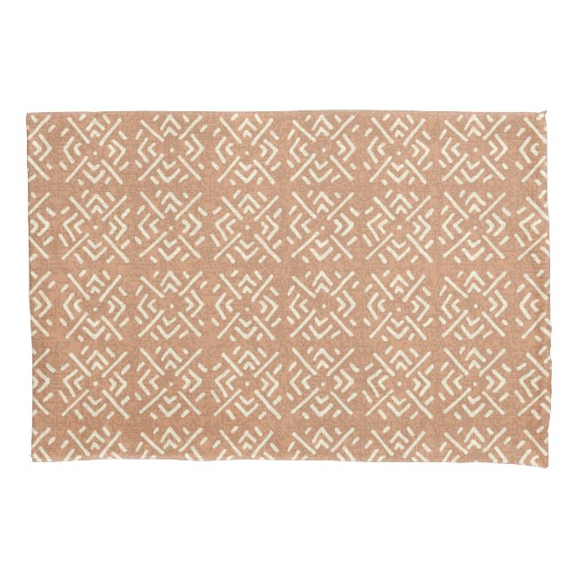 Housse D'oreillers Coordonnées des Spas tropicaux - Tribal Zig Zag Re (devant)