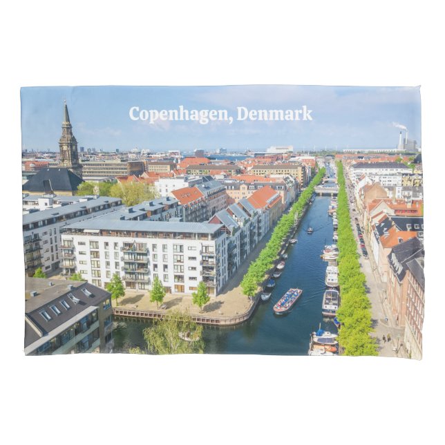 Housse D'oreillers Copenhague Danemark (devant)