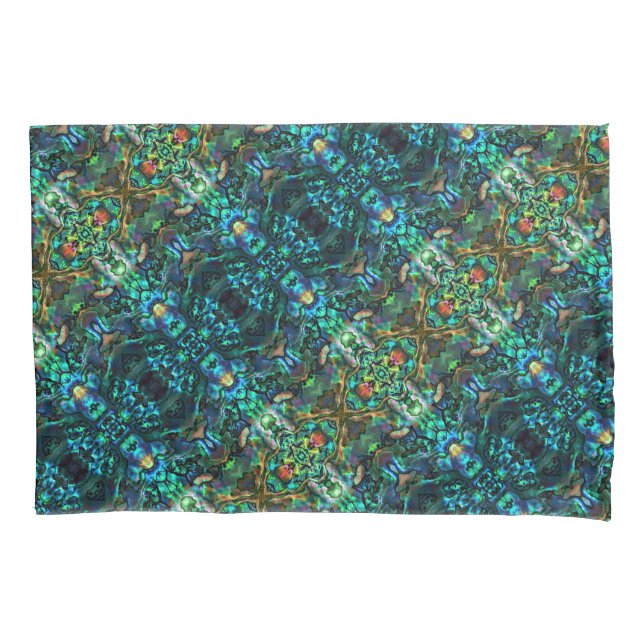 Housse D'oreillers Coque coussin Abalone Abstrait (devant)